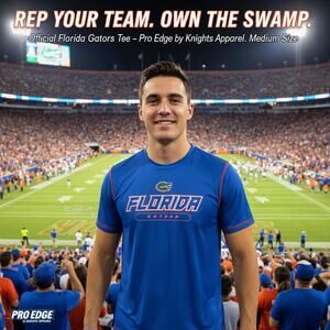 Official Florida Gators Pro Edge Medium Size Tee